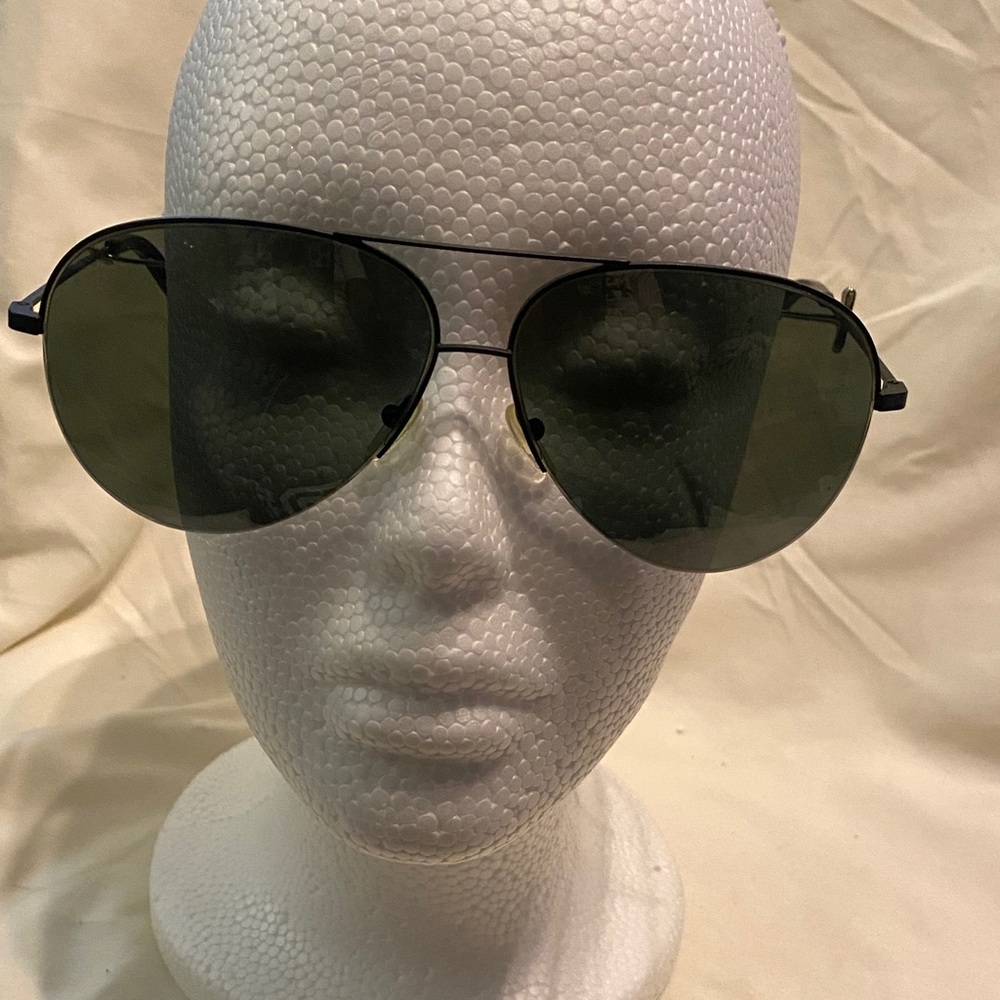 Machine Black Aviator Sunglasses - image 1